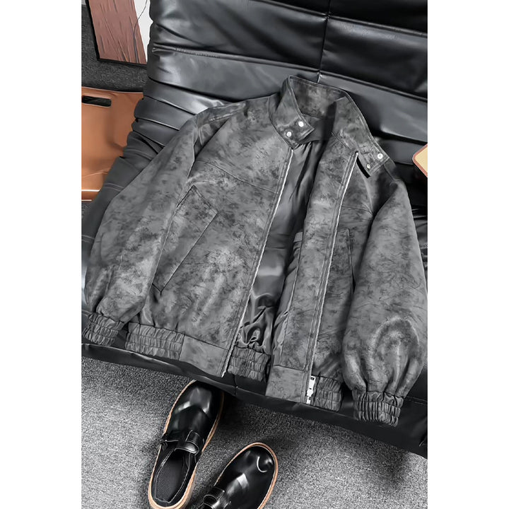 Herren Elegant und lässige lässige Bikerjacke Drune