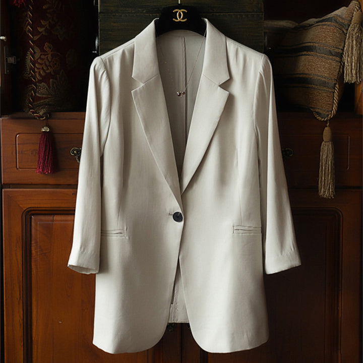 Damen Eleganter Blazer mit hochmodernem Schnitt Drune