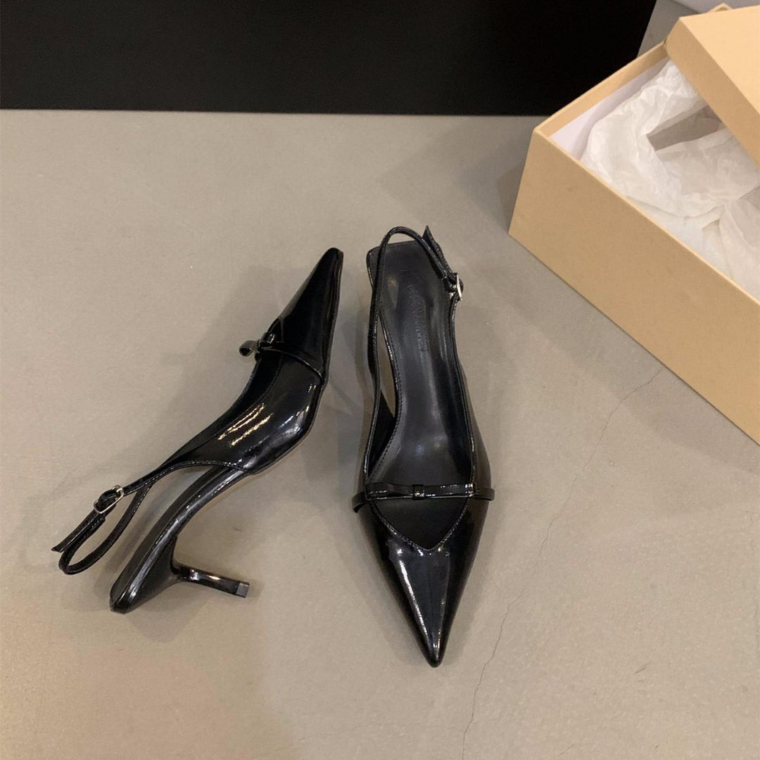 Damen Slingback Pumps mit elegantem Schnitt und feinem Riemchen Drune
