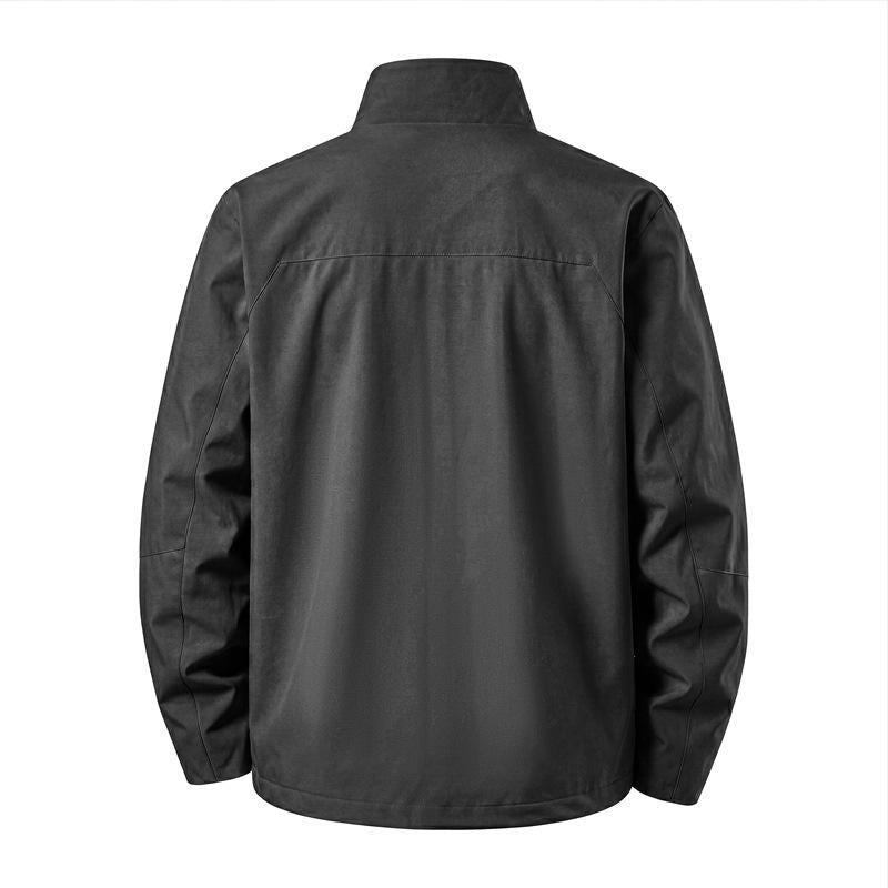Herren Leichte Übergangsjacke mit hohem Stehkragen Drune