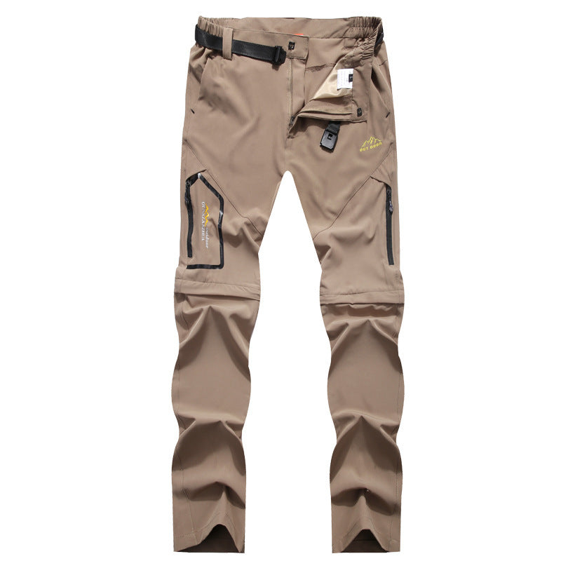 Damen multifunktionale Outdoor-Hose mit elastischem Bund und praktischen Reißverschlusstaschen Drune