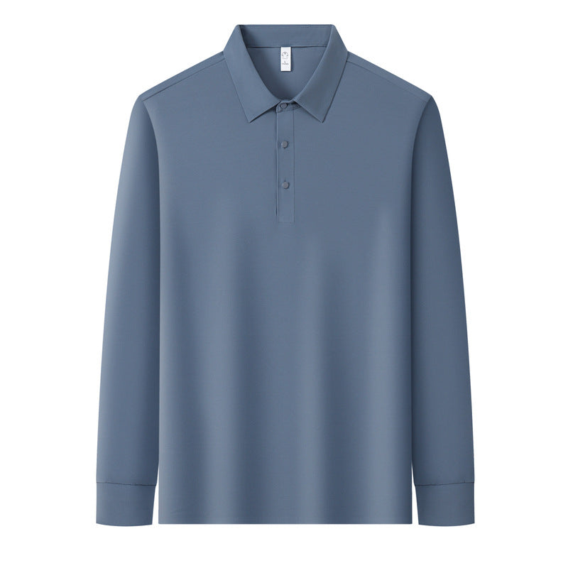 Herren Poloshirt mit langen Ärmeln Drune