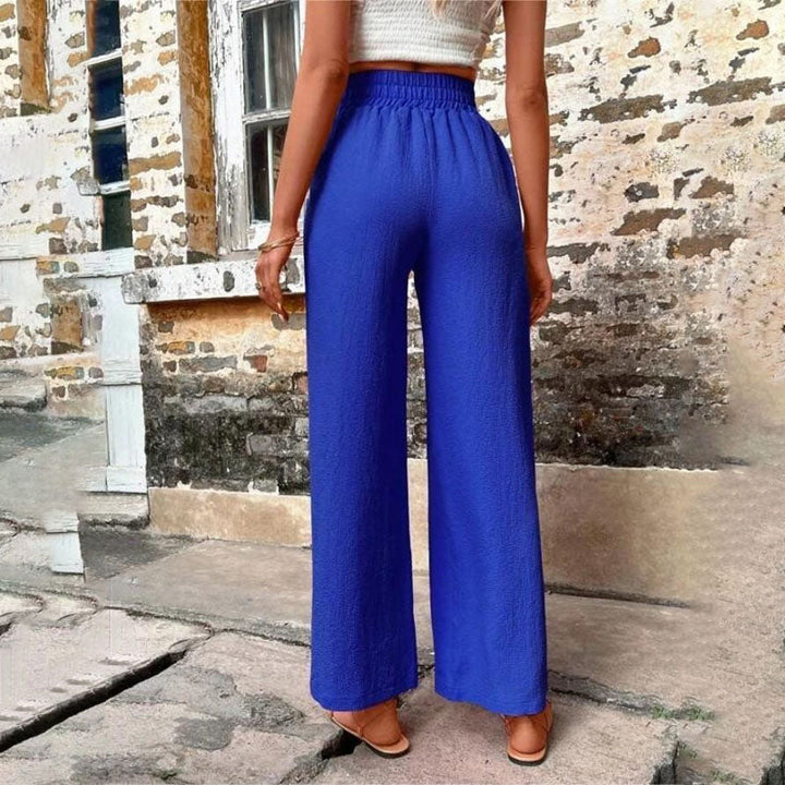Drune | Farbige Luftige Sommerhosen Damen Mit Weitem Bein Für Frauen