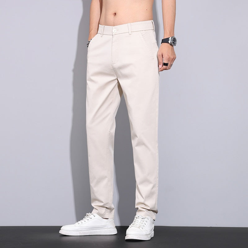 Herren Bequeme und elegante Chino-Hose Drune