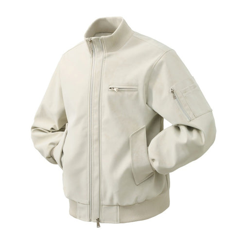 Herren Sportliche und Modische Bomberjacke
