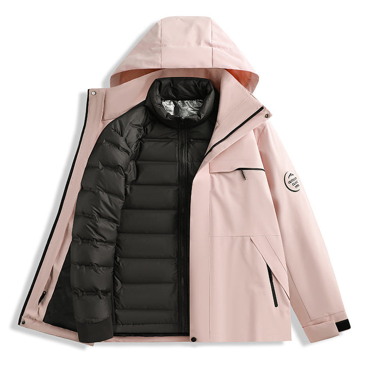 Damen Multifunktionale und wetterfeste Outdoor-Jacke Drune