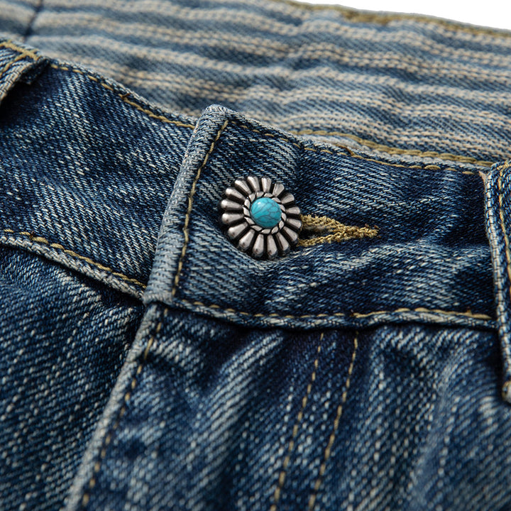 Damen Weite High‑Waist Jeans im Baggy‑Cut Drune