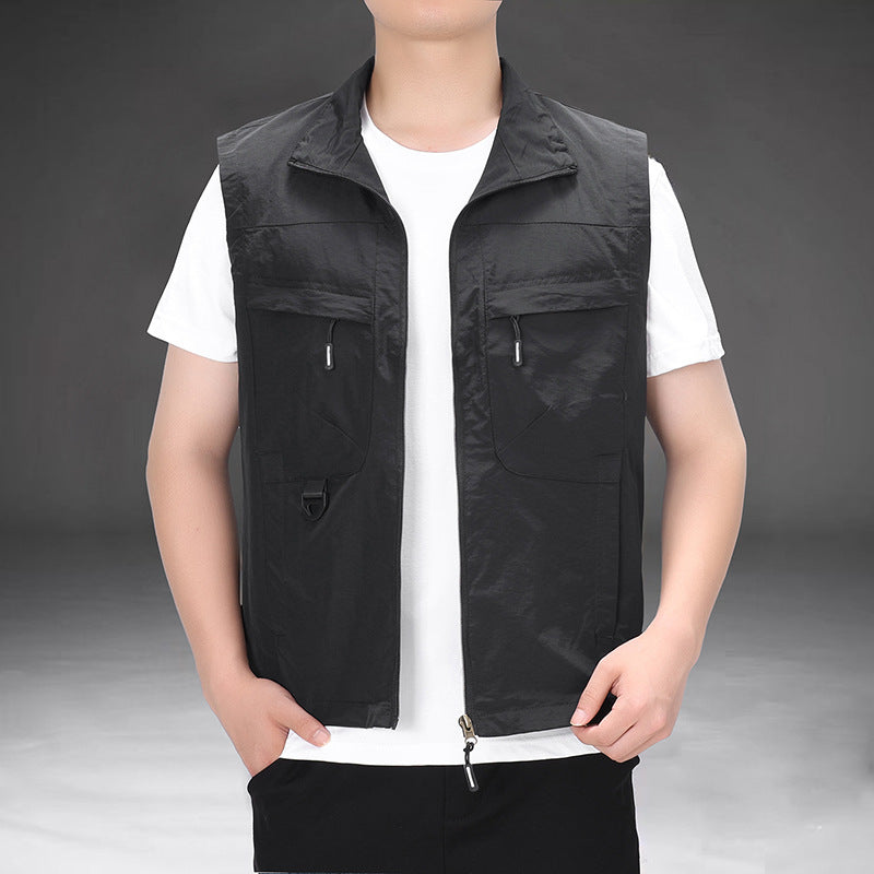 Herren Praktische Outdoor-Weste Drune