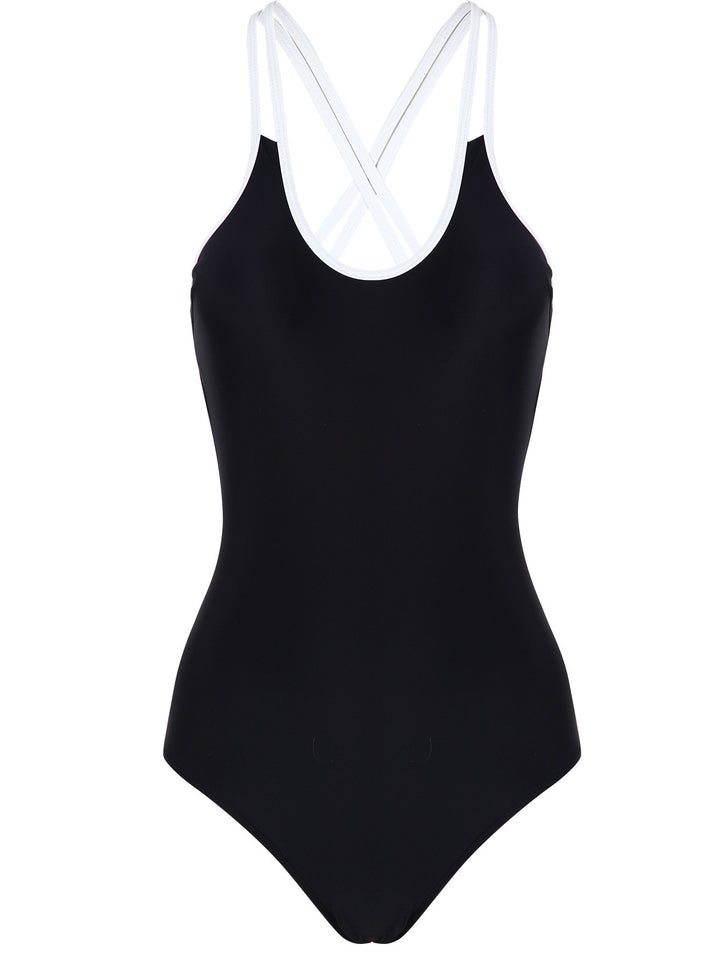 Damen Sportlicher Badeanzug Drune