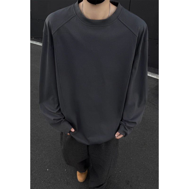 Herren Sportlicher Longsleeve-Oberteil Drune