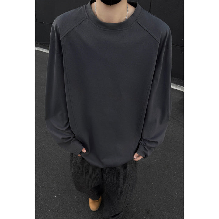 Herren Sportlicher Longsleeve-Oberteil Drune