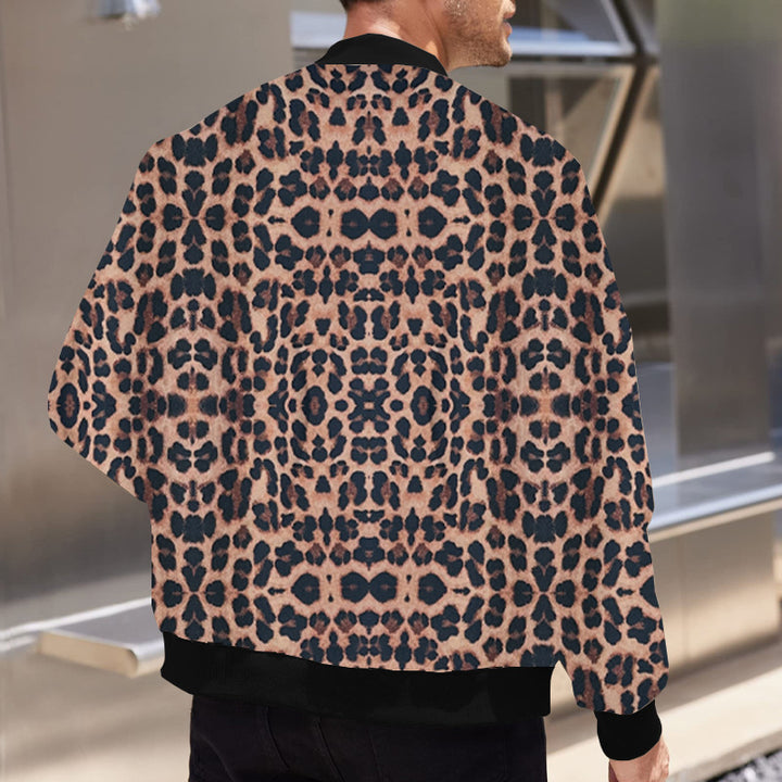 Herren modische Bomberjacke mit Wildleder-Look Drune