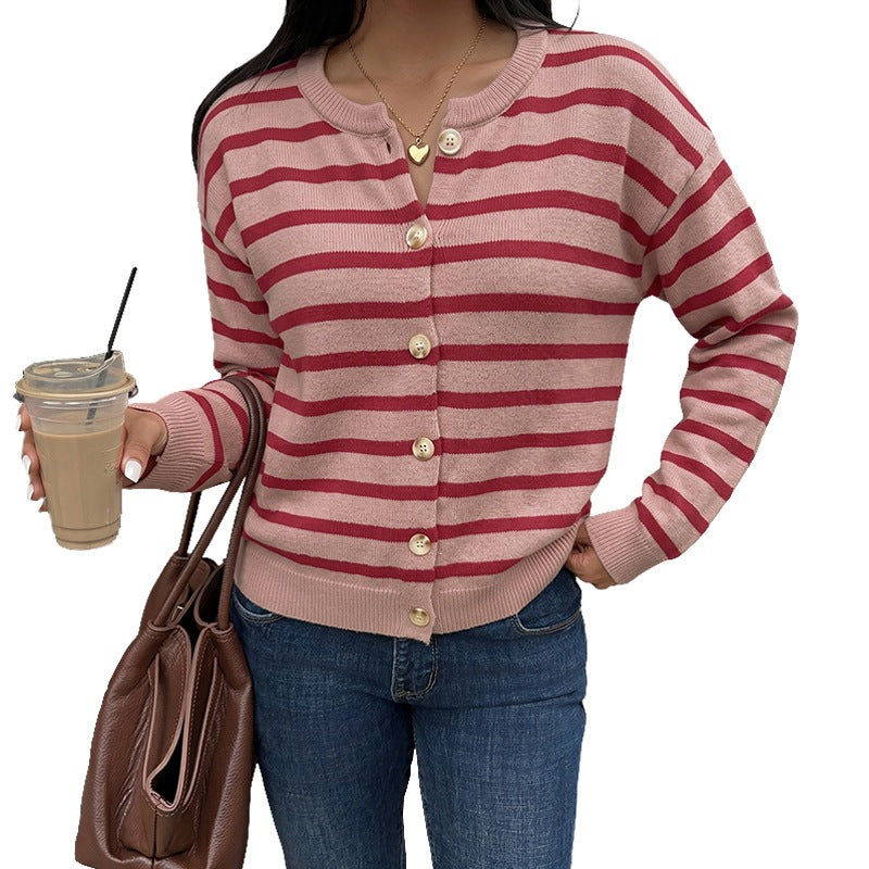 Damen Gemusterter Pullover Drune