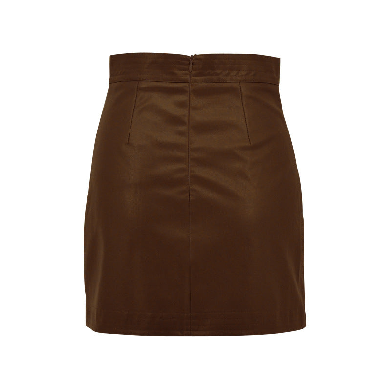 Damen Minirock mit elegantem Schnitt und praktischen Eingrifftaschen Drune