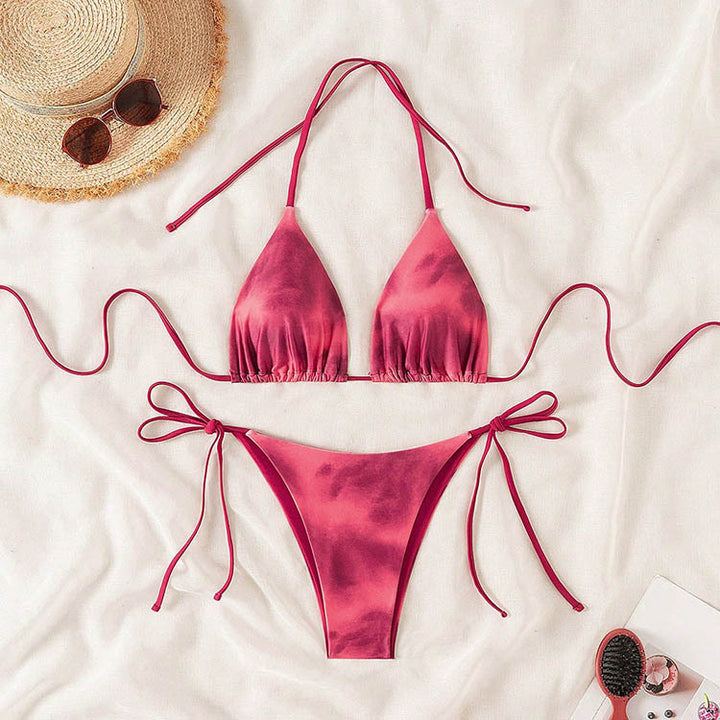 Damen Triangel-Bikini mit verstellbaren Trägern Drune