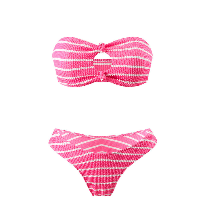 Damen Bandeau-Bikini mit raffinierten Details Drune
