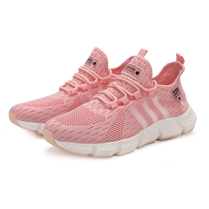 Herren Atmungsaktive Strick-Sneaker mit dämpfender Schaumsohle und Stretch-Fersenlasche Drune