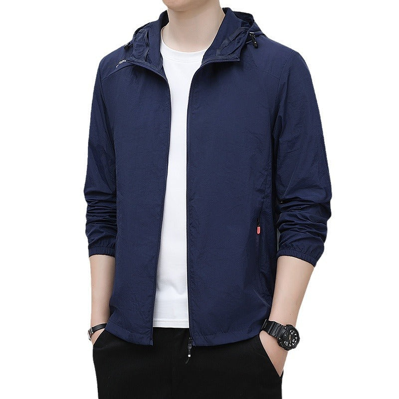 Herren Leichte wasserdichte Windjacke Drune