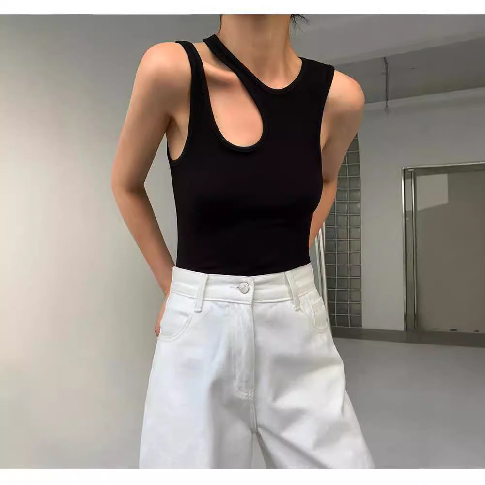 Damen Tanktop mit einzigartigem Cut-Out Design und sportlichem Schnitt Drune