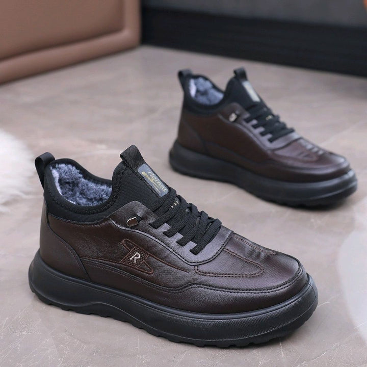 Herren Gefütterter Winter-Sneaker mit Teddyfutter und robuster Profilsohle Drune