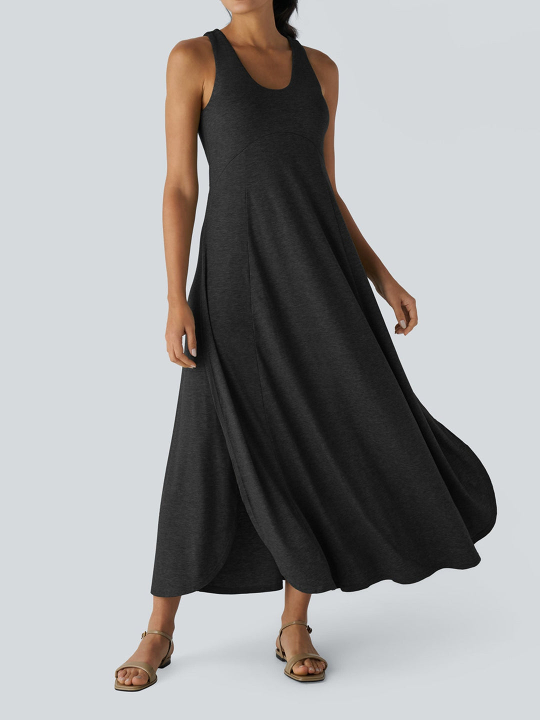 Damen Maxi-Kleid mit fließendem Schnitt und komfortablem Tragegefühl Drune