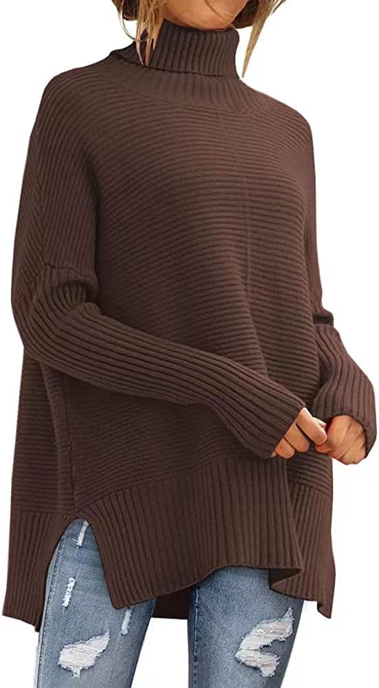 Damen Kuscheliger Rollkragenpullover Drune