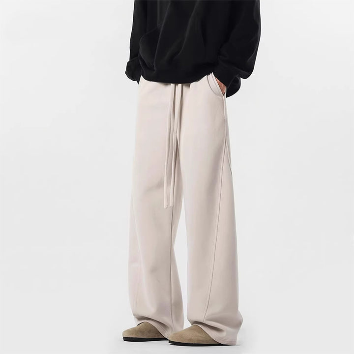 Damen Bequeme Weite Freizeithose