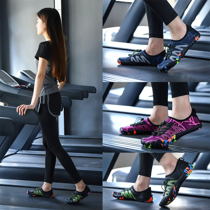 Damen Wassersportschuhe mit schnelltrocknendem Obermaterial und rutschfester Sohle Drune