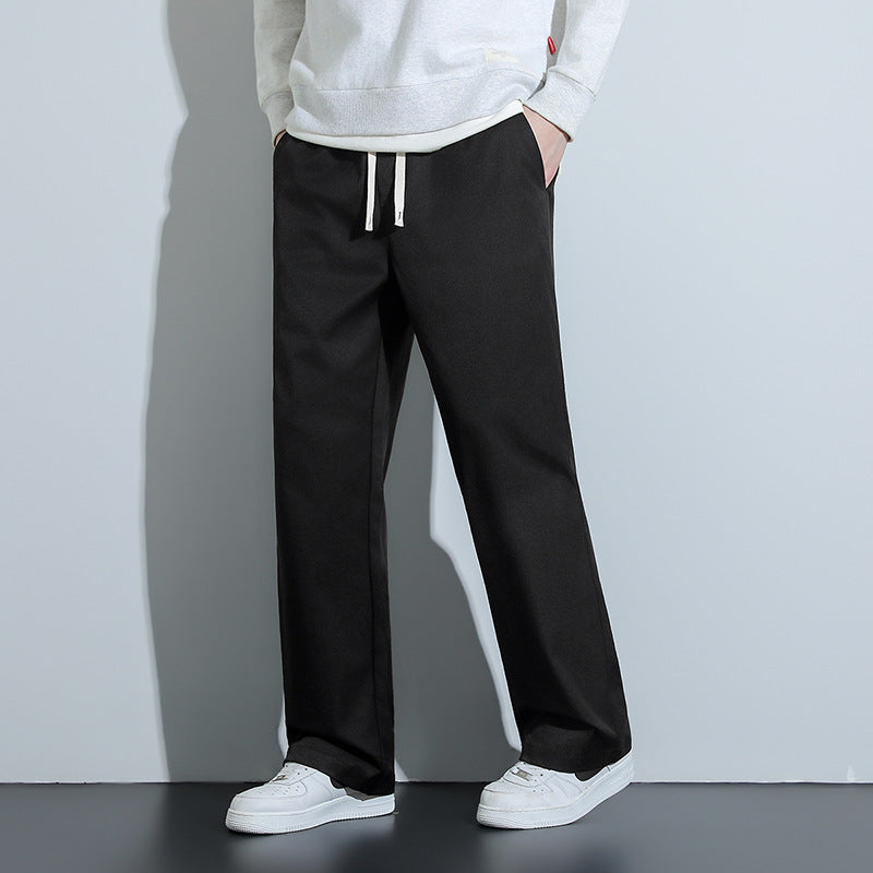 Herren Bequeme Freizeithose mit elastischem Bund und Taschen Drune