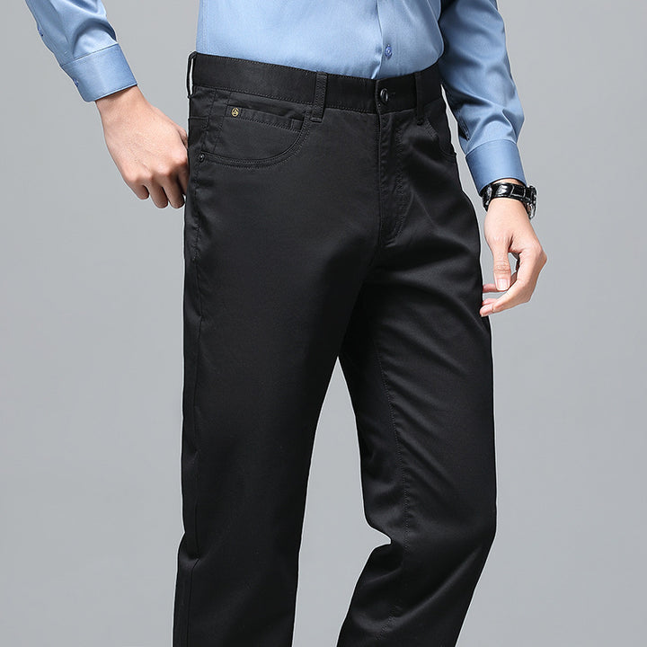Herren elegante Anzughose Drune