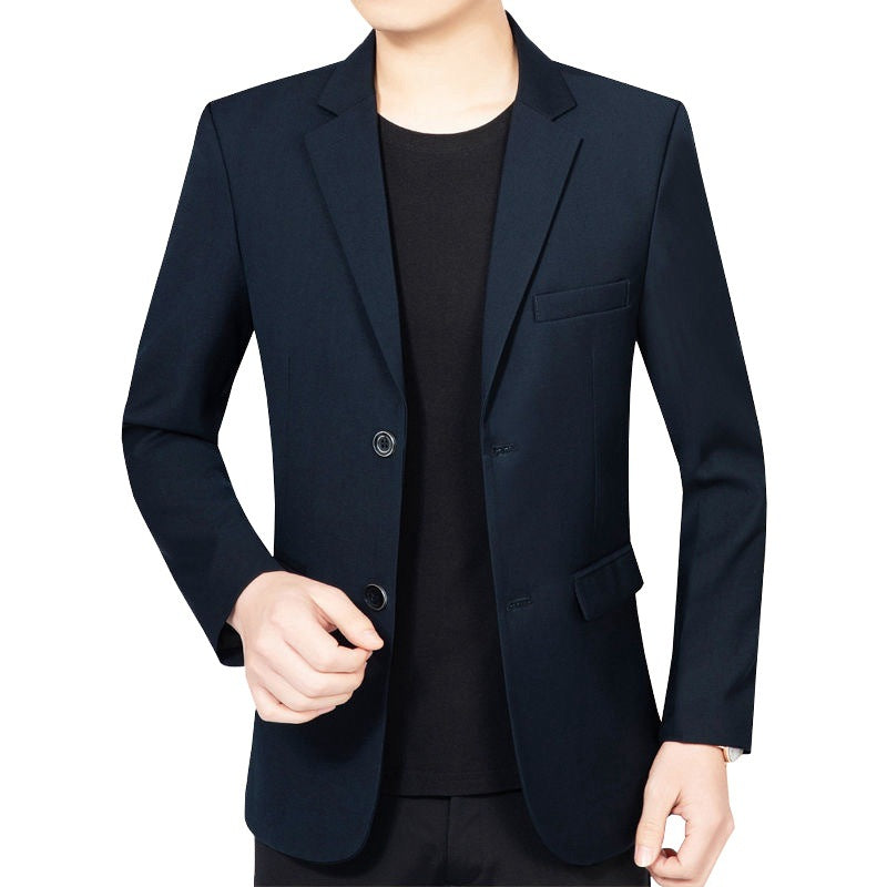 Herren Schlankes Business-Sakko mit minimalistischem Design und Stretch-Komfort Drune