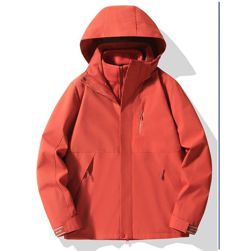 Damen Atmungsaktive und Wetterfeste Outdoor-Jacke Drune