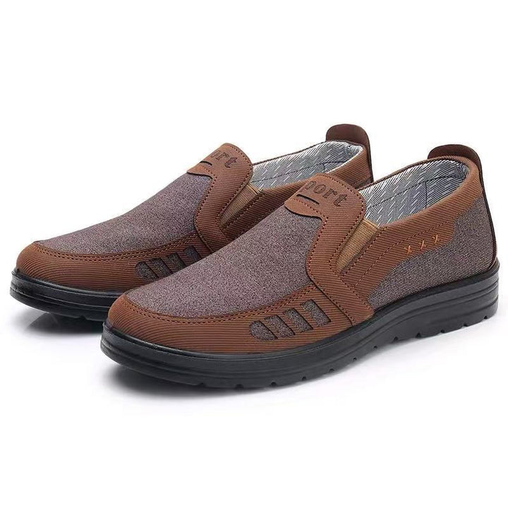 Damen sportliche Slip-On Sneakers mit atmungsaktivem Mesh-Obermaterial Drune