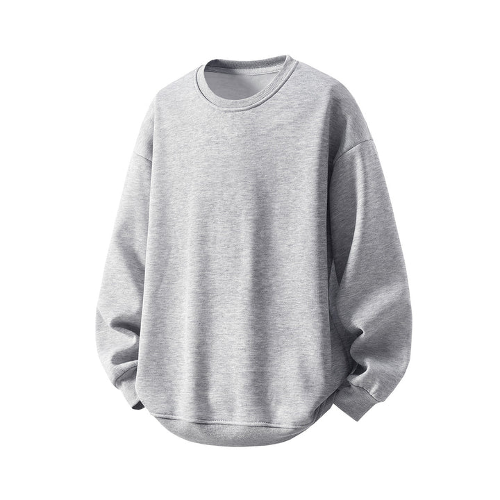 Unisex Oversized Rundhals-Sweatshirt aus French-Terry mit überschnittener Schulter Drune