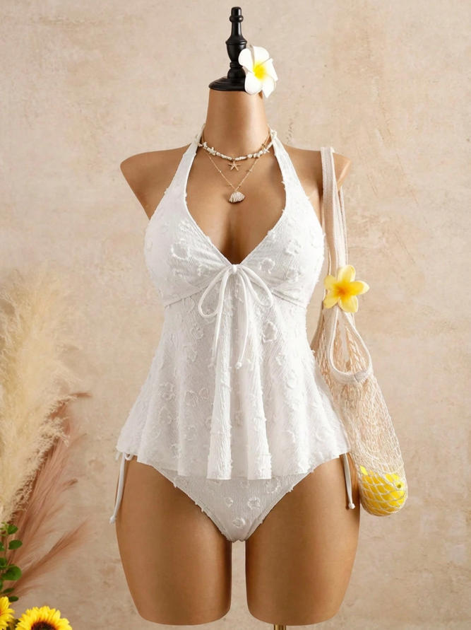 Damen Top-Fashion Badeanzug Drune