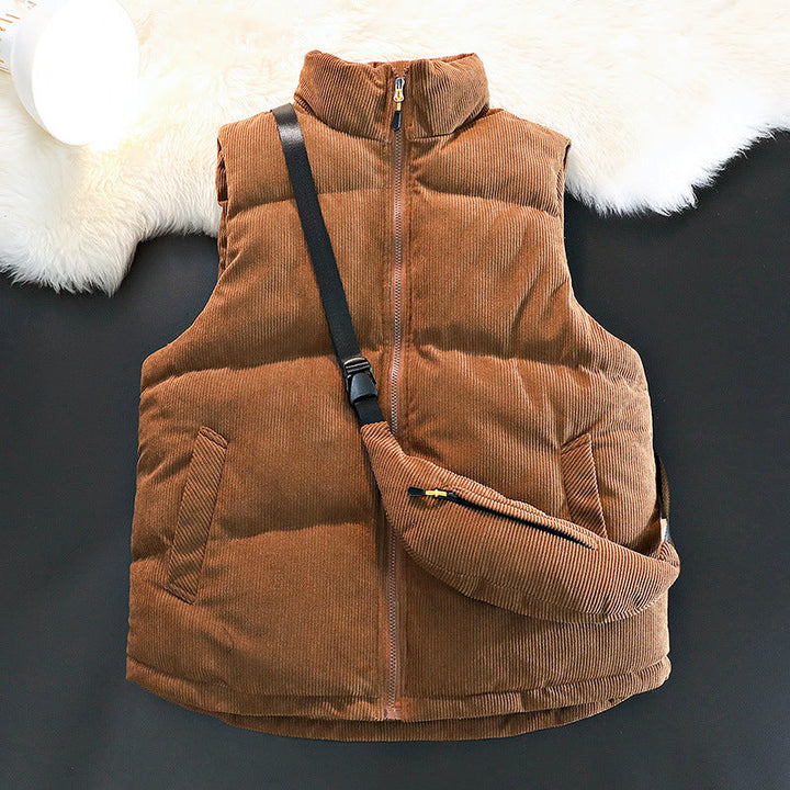 Damen Steppweste mit praktischen Taschen und hochwertiger Fleece-Innenausstattung Drune