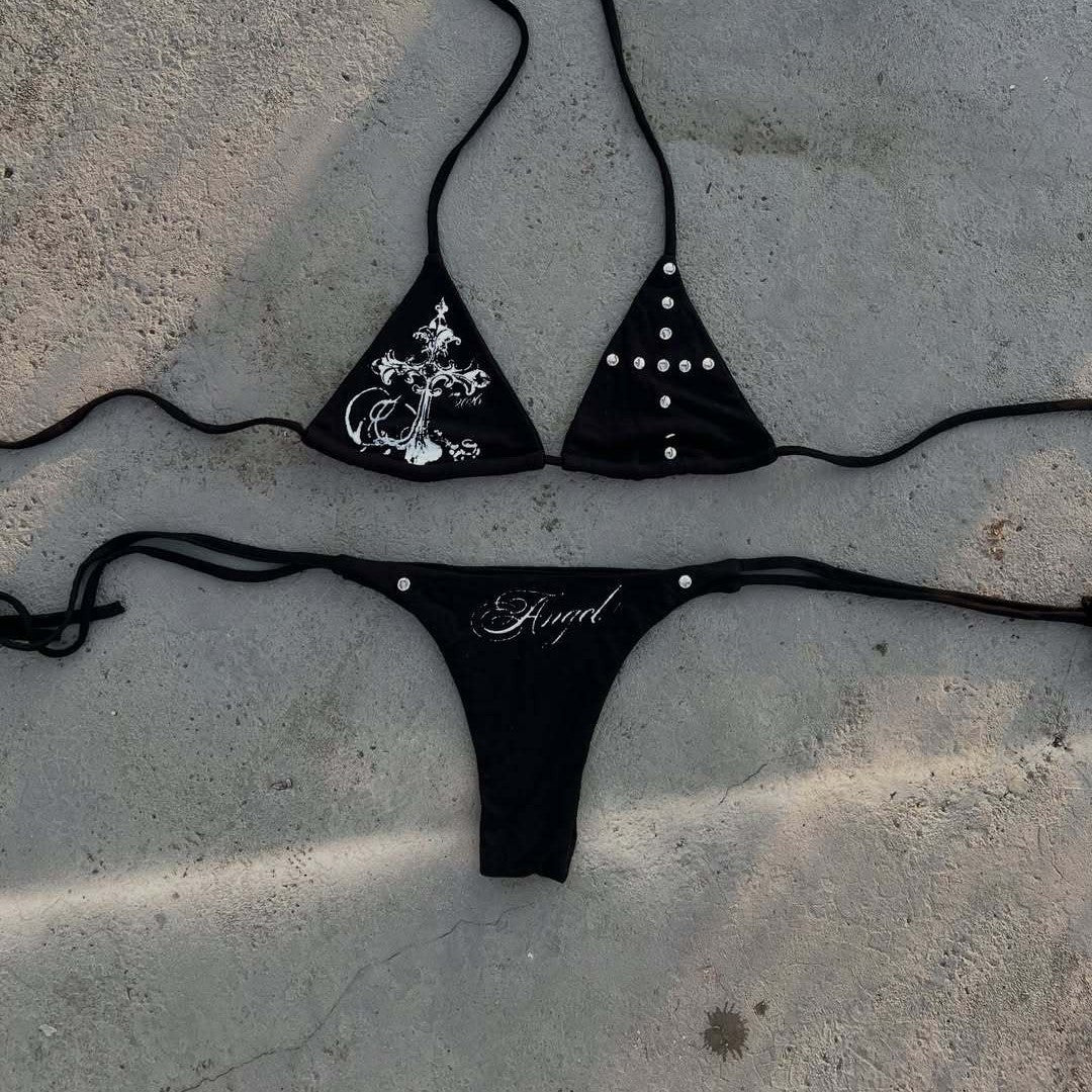 Damen Bikini-Set mit ausgefallenen Details und einzigartigen Akzenten Drune