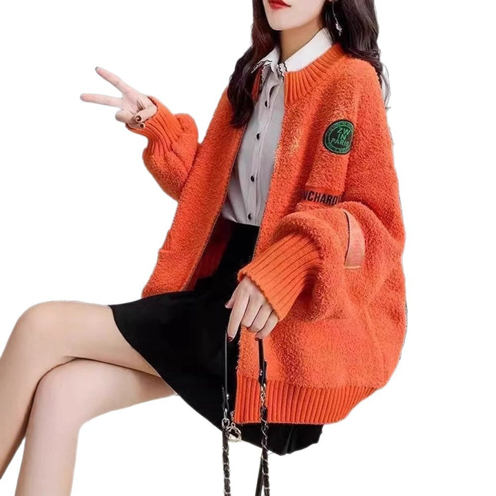 Damen Gemütlicher Oversized Cardigan Drune