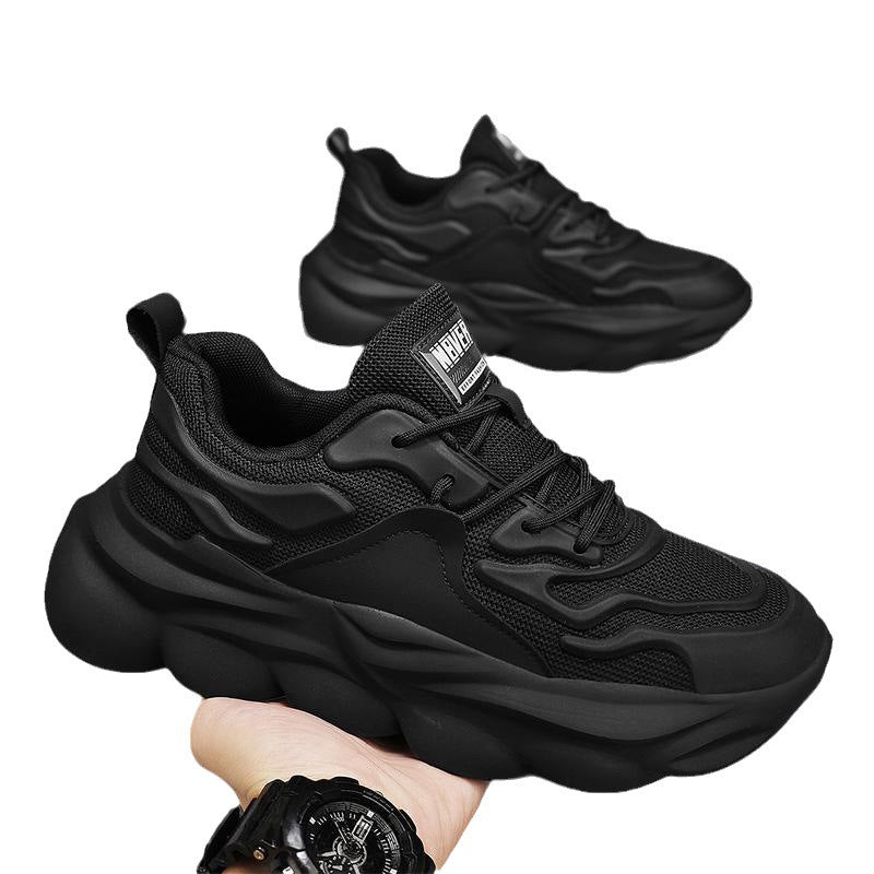 Damen Sportliche Chunky Sneakers mit dämpfender Sohle und atmungsaktiver Textiloberfläche Drune