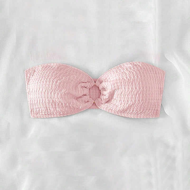Damen Bandeau-Bikinioberteil mit strukturierter Oberfläche Drune