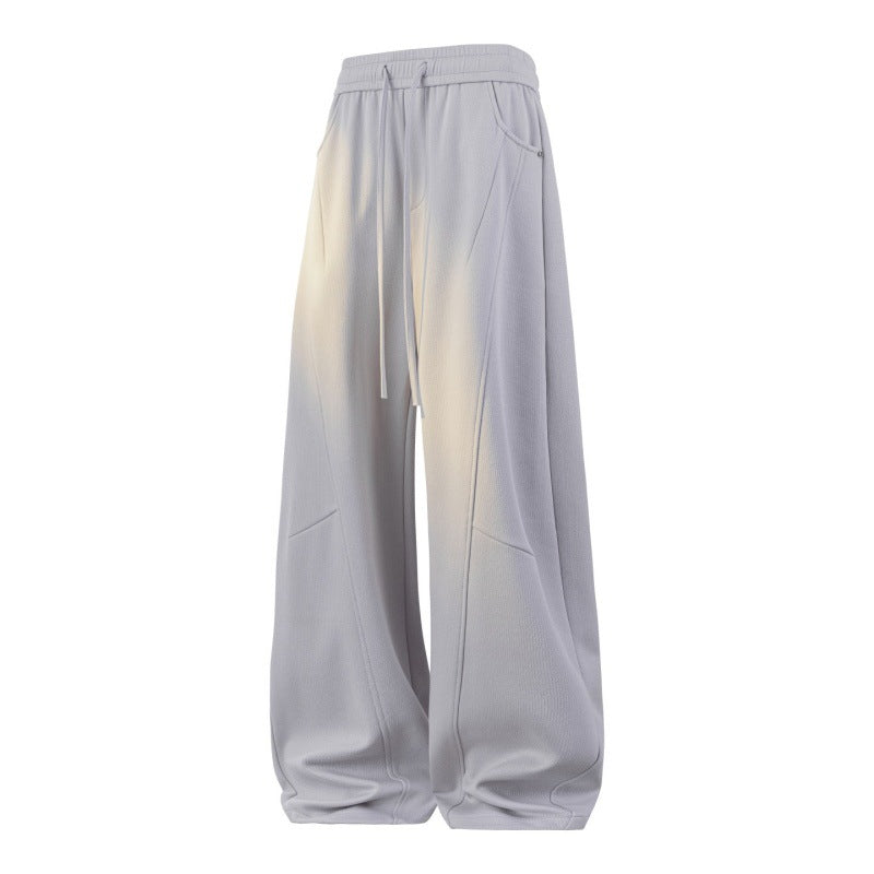 Damen Weite Lagen-Loungehose mit Cargo-Details & elastischem Tunnelzug Drune