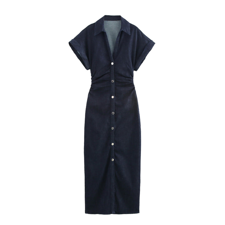 Femme Utility Shirt Kleid Drune