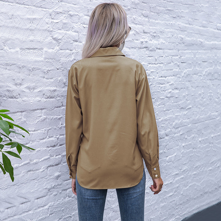 Damen Elegante Bluse mit Taillierung Drune