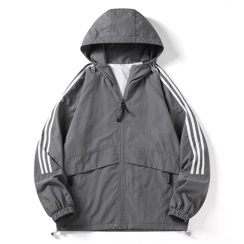 Damen Sportliche Windjacke