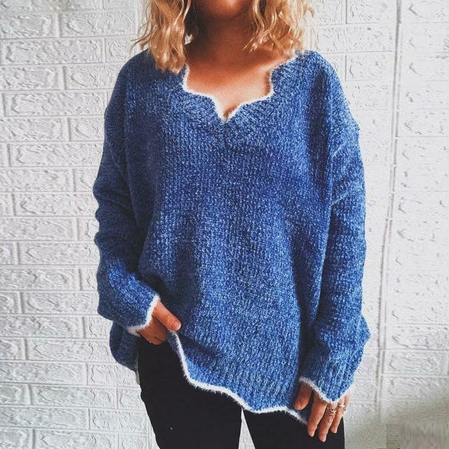 Drune | Lässig Geschnittener Pullover für Damen