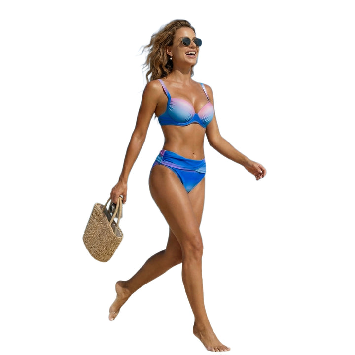 Damen Push-Up Bikini mit dekorativen Kurven Drune