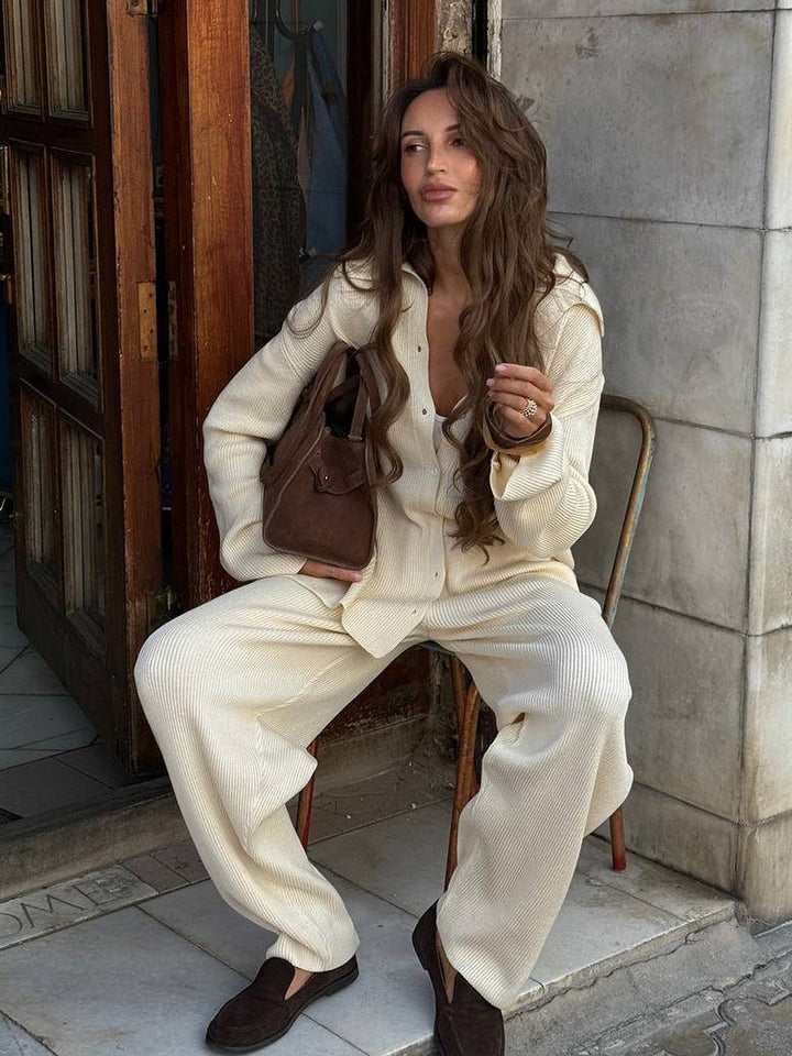 Drune | Royal Mile Strickjacke und Hose Zwei Teiliger Anzug