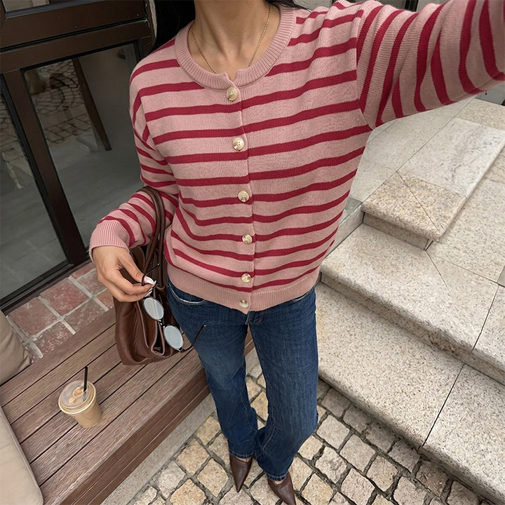 Damen Gemusterter Pullover Drune