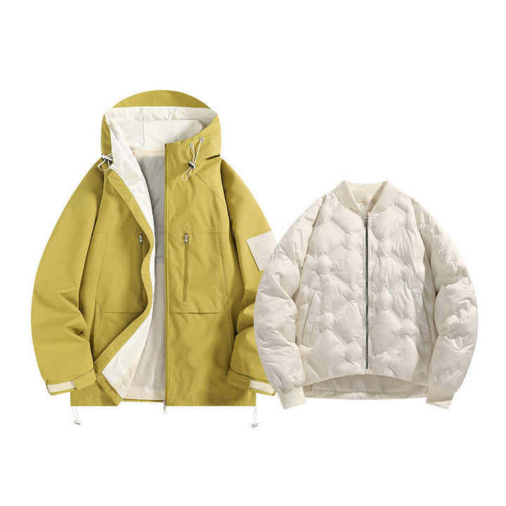 Damen Multifunktionale Übergangsjacke mit abnehmbarer Innenjacke Drune