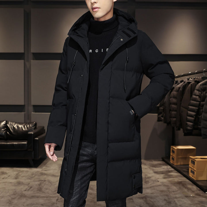 Herren Isolierter Langparka mit Kapuze, winddichter Hülle & Utility-Taschen Drune